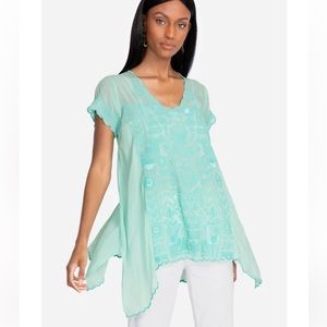 JOHNNY WAS “Folk” Tunic. Size S. Excellent condition (worn once.)